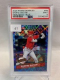 2020 Panini Donruss Shohei Ohtani Highlights Blue PSA 9 #173/249