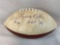 Leroy Kelly signed special Browns football