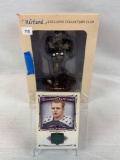 Paul Hornung signed statue & game-used relic card