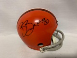 Brian Brennan signed Browns mini helmet