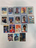 Modern  Rookie card lot of 17 w/ Thomas, Chipper, Randy Johnson, Justice +