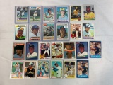 Baseball star lot of 25  w/Ryan, Gwynn, Reggie, Yount, Bench, Puckett