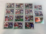 1992 Upper Deck Pro bowl lot of 15 rainbow cards