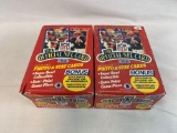 1989 Proset unopened football  boxes (2)