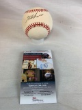 Herb Score signed MLB baseball, JSA