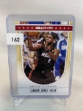 LeBron James artist proofs card, NBA Hoops