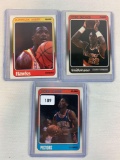 1988 Fleer basketball Dennis Rodman (Rookie) w/ Drexler, Dominic Wilkins