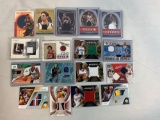 Basketball Relic jersey lot of 17 w/ Ray Allen, Dirk, Gasol, Stackhouse plus