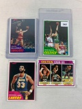 1981 Topps basketball lot with Mchale plus Jabbar