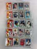 Five 1982 Topps grocery packs, mint