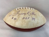Leroy Kelly signed special Browns football