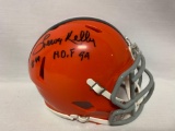 Leroy Kelly signed Browns mini helmet