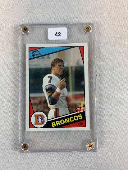 1984 #63 John Elway RC - Nice!