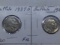 1937,37D, BUFFALO NICKELS (2-COINS)