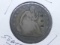 1868S SEATED HALF (INITIALS ENGRAVED ON OBV.) G
