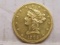 1905 $10. LIBERTY HEAD GOLD PIECE AU+