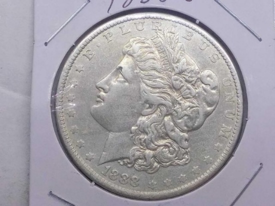 1888O MORGAN DOLLAR XF