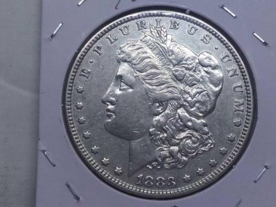 1883 MORGAN DOLLAR AU