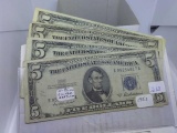 5-1953 $5. SILVER CERTIFICATES