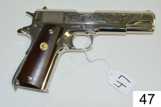 Colt    Mod 1911    Cal .45 ACP    WWII PTO Commemorative    Like New in Wo
