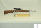 Ruger    Mod 10-22    Carbine    Cal .22 LR    Walnut Stock    W/ Antler 4x