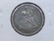 1873 SEATED DIME XF