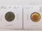 1905 INDIAN HEAD CENT & 1935 LINCOLN CENT