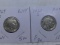 2-1929S BUFFALO NICKELS