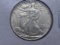 1945 WALKING LIBERTY HALF AU