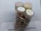 2 ROLLS LINCOLN CENTS & 2 ROLLS CANADIAN CENTS BU