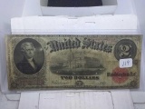 1917 LEGAL TENDER $2. NOTE VG/F