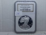 2007W SILVER EAGLE NGC PF69 ULTRA CAMEO