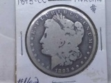 1893CC MORGAN DOLLAR VG