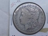 1882CC MORGAN DOLLAR F