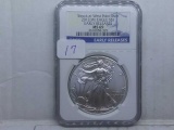 2012(W) SILVER EAGLE NGC MS69 EARLY RELEASES