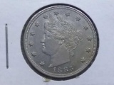 1883 NO CENTS V-NICKEL BU