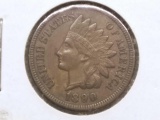 1890 INDIAN HEAD CENT UNC