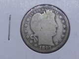 1897S BARBER QUARTER