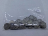 BAG OF 72 MERCURY DIMES