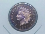 1891 PROOF INDIAN CENT GEM PROOF NICE