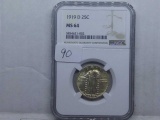 1919D STANDING LIBERTY QUARTER NGC MS64