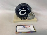 Gale Sayers signed Chicago Bears mini helmet