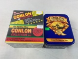 Conlon factory sets (3), 1991, 1992, 1993