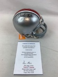 Jack Tatum signed Ohio State mini helmet