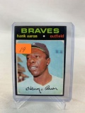 1971 Topps baseball Henry Aaron card # 400