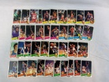 1979-1980 Basketball lot of 40 w/ Alex English (Rk) + Erving, Gervin, Cowens, Malone