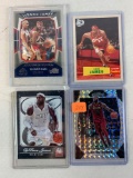 LeBron James lot w/ mosaic silver card + 3 others