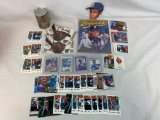 2010 Ken Griffey lot: 40 plus cards + 4 Rookies & Special inserts & Promotional items