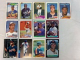 12 baseball Rookies: Dye, Clark, Puckett, Manny (2), Randy Johnson