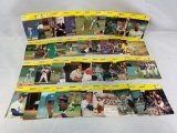 Sportscasters baseball lot of 50 w/ Maris, Mantle, Aaron, DiMaggio, Ruth, & others